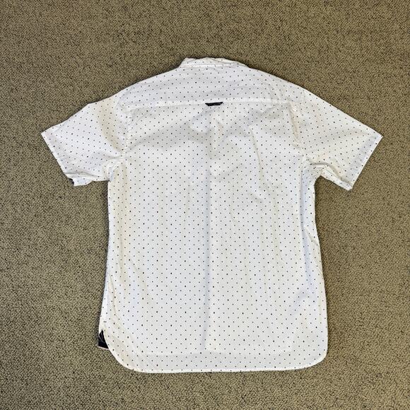 Level Ten Peached Poplin Button Up Cotton Shortsleeve Shirt US Men's L - Picture 2 of 7